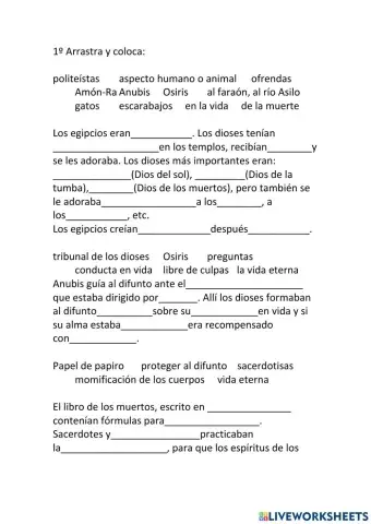 La religión en Egipto