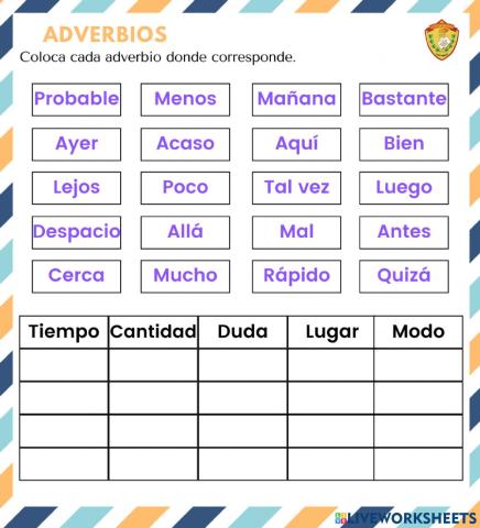 Adverbios