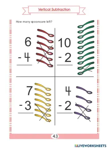 Vertical Subtraction