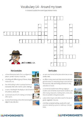 U4 Vocabulary - Around the town2