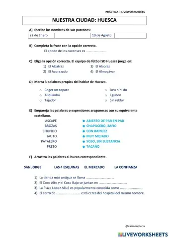 Viva Huesca que es mi pueblo