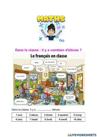 Classe 3 - Les nombres