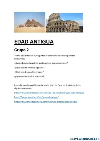EDAD ANTIGUA