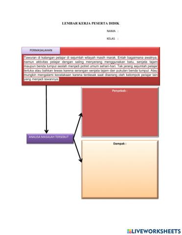 Lembar kerja akidah 11