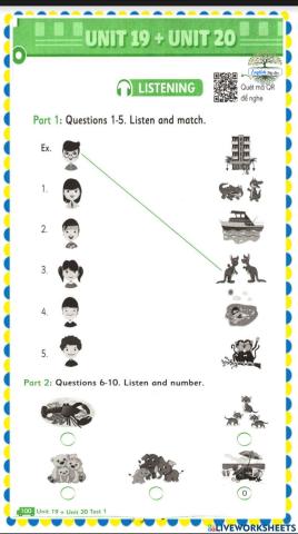 El4 unit 19+20 Listening