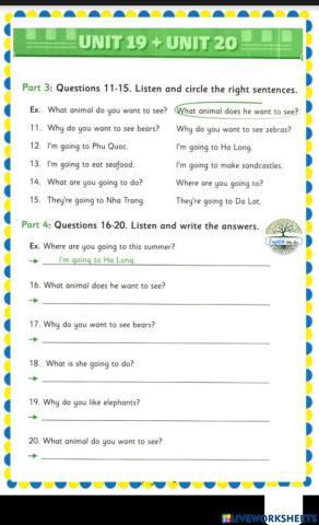 EL4 unit19+20 listening