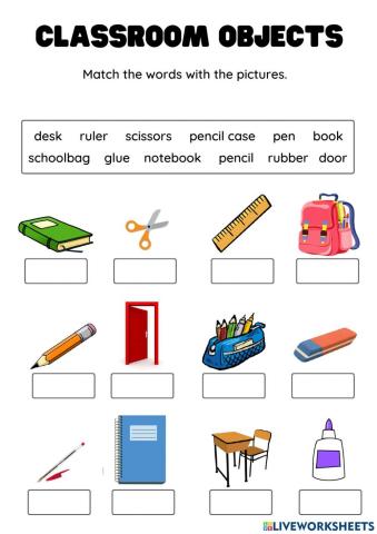 Classroom objects