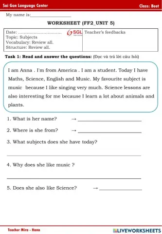 FFs2 - Unit 7 - Beet (23-4-2022)