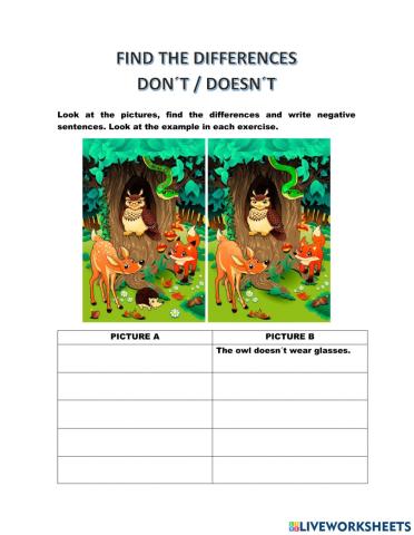 Find the differences