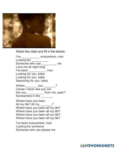 Present perfect rihanna