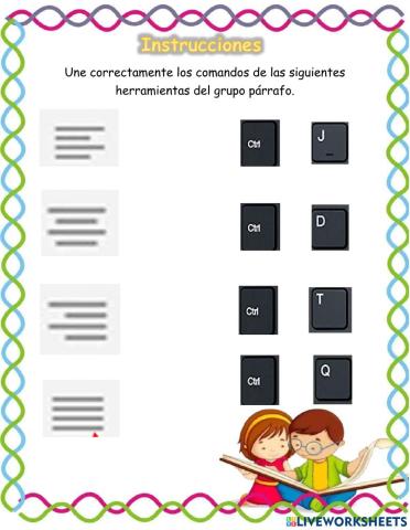 Comandos del grupo parrafo