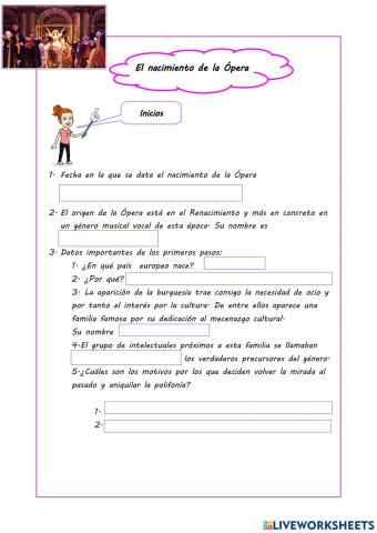 Nacimiento de la Ópera