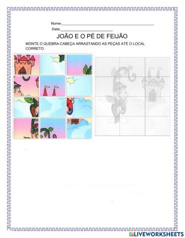 João e o pé de feijão