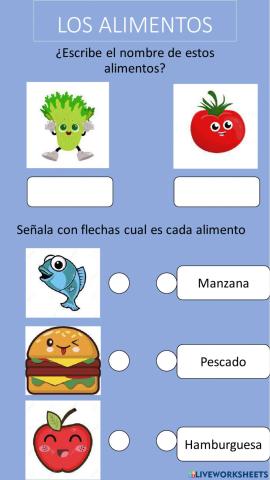 Los alimentos