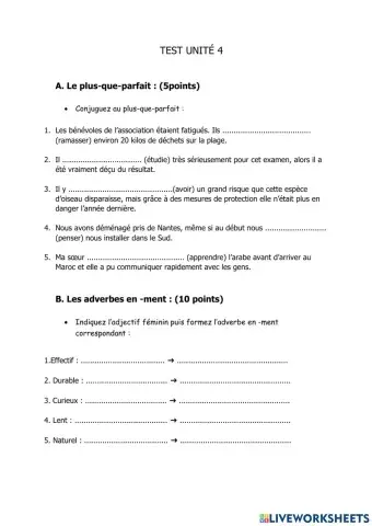 Test unite 4