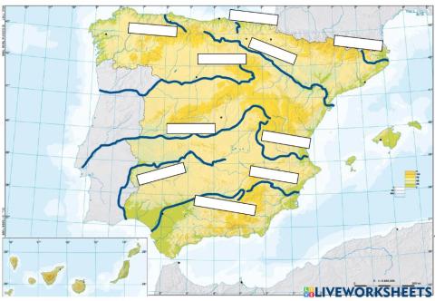 Rivers of spain