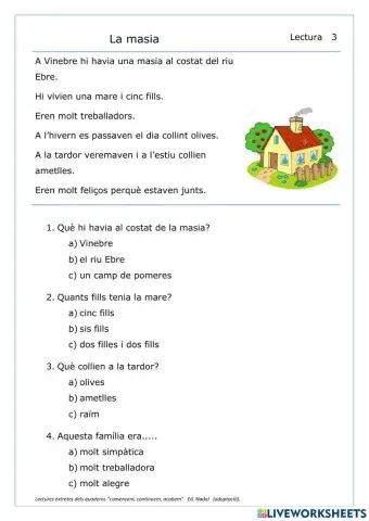 Lectura 3. Lectures curtes