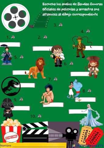 BSO de películas. Adivina la música y el nombre de la película