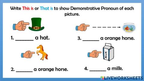 Demonstrative Pronoun