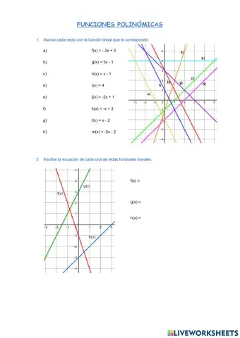 Funciones polinómicas