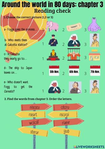 Around the world in 80 days: chapter 3