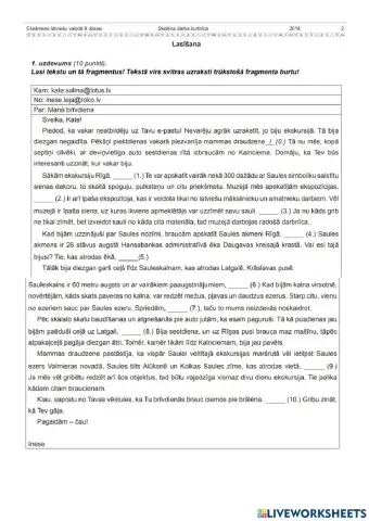 2018.gada eks. Lasīšana 9.kl. LAT2