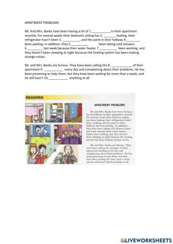 Present perfect continuous speaking