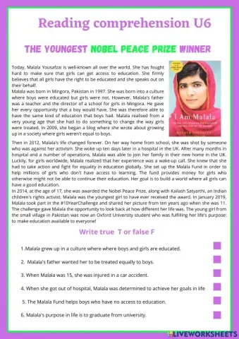 Reading Ultimate B1 U6