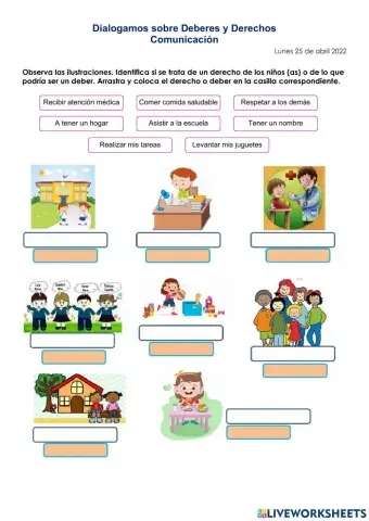 Dialogamos sobre Derechos y Deberes