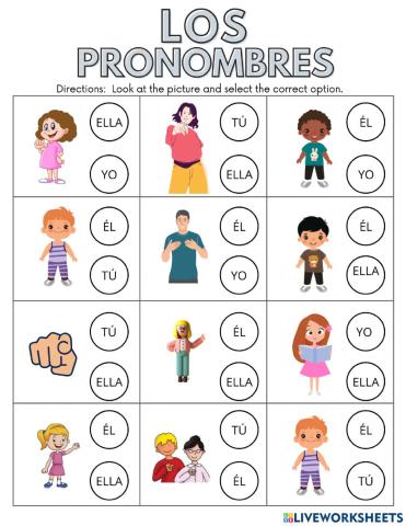 Los pronombres 1