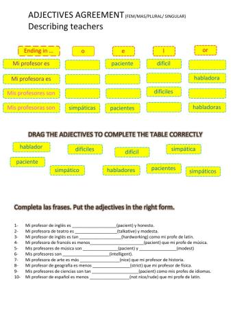 Adjectives to describe teachers 2