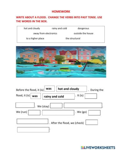 What to do in a flood?