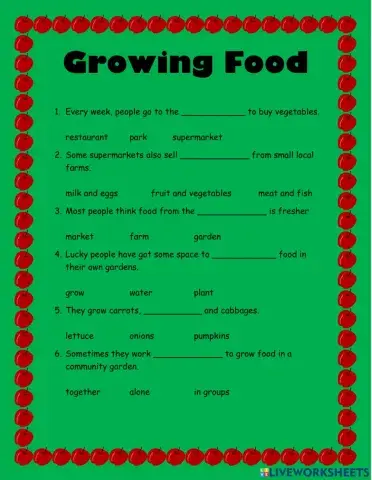 Growing Food 2