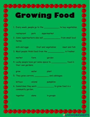Growing Food 2