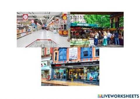 Clothes and shopping