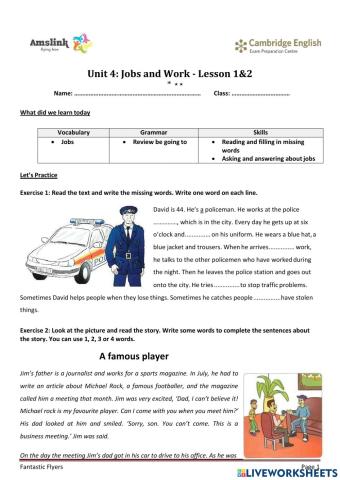 Flyers-Reading-Unit4-L1+2