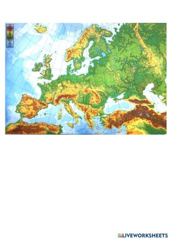 Relleu d'Europa