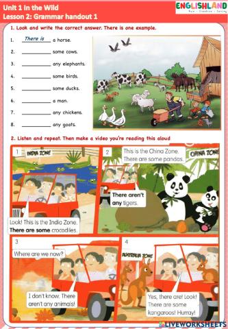 U1 L2 grammar handout 1