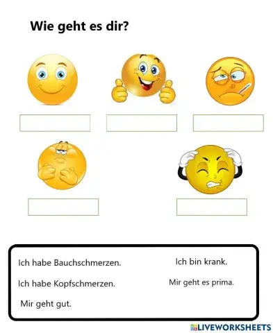 Wie geht es dir?