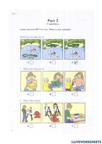 Listeing for Starters