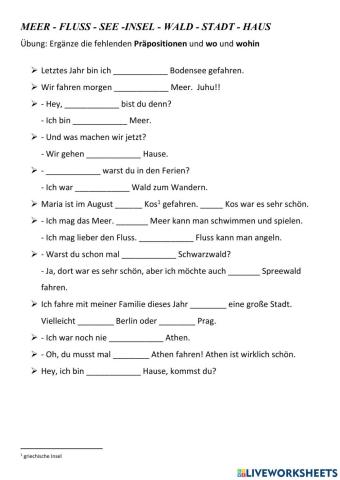 A2 Lek12 Lokale Präposition 2