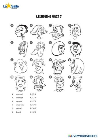 Listening unit 7 quinto