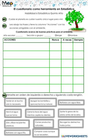 El cuestionario como herramienta para recopilar información