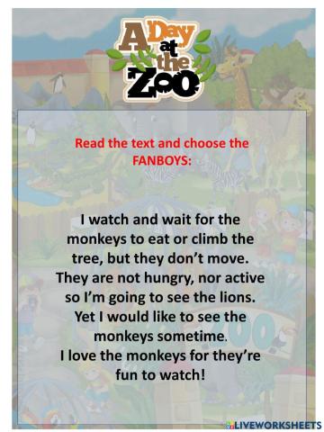 A day at the Zoo - FANBOYS