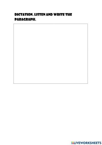Dictation
