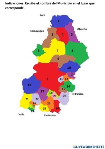 Municipios de Honduras