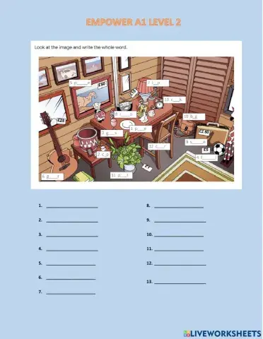 Common Objects Part 2