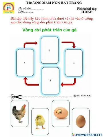 Phiếu BT HĐKP- Mn Bát Tràng