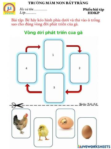 Phiếu BT HĐKP- Mn Bát Tràng