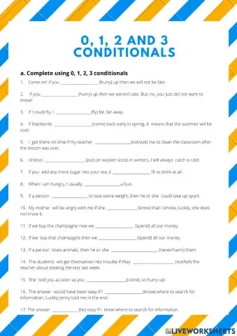 Conditionals